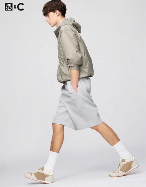 スウェットワイドショーツ