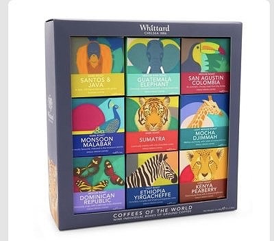 Whittard OF CHELSEA コーヒーオブザワールド（粉）45g×9種入