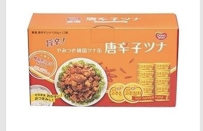 DONGWON 唐辛子ツナ 100g×12缶入