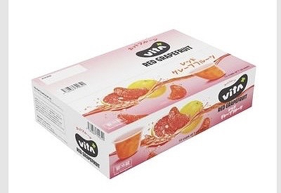 vita＋　レッドグレープフルーツカップ　12カップ入