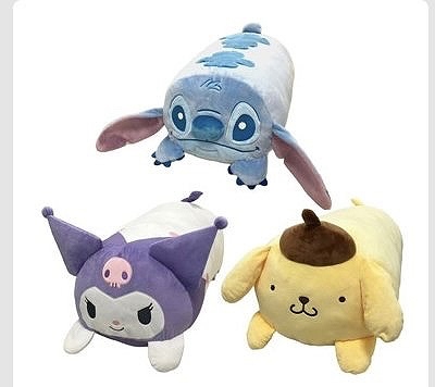 興和　キャラクター抱き枕　約37cm×27cm×80cm