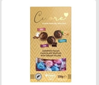 WITOR‘S　クオーレイタリアンチョコレート　550g