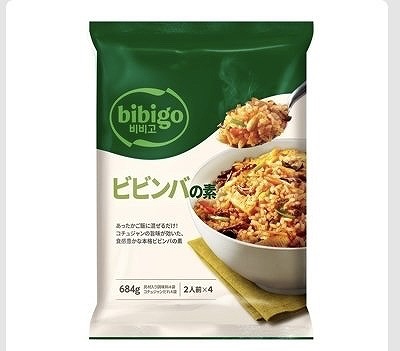 CJ bibigo ビビンバの素 2人前×4袋