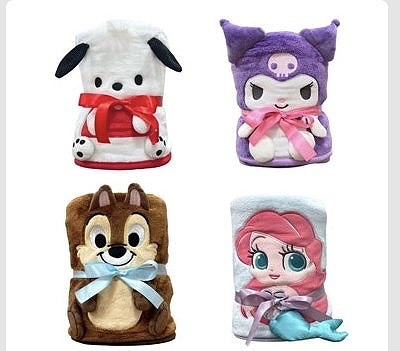 興和 キャラクターハーフブランケット 100cm×140cm