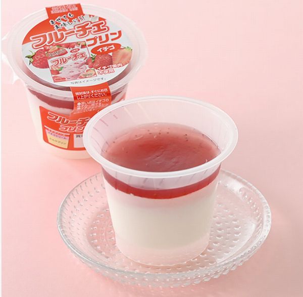 フルーチェプリン イチゴ