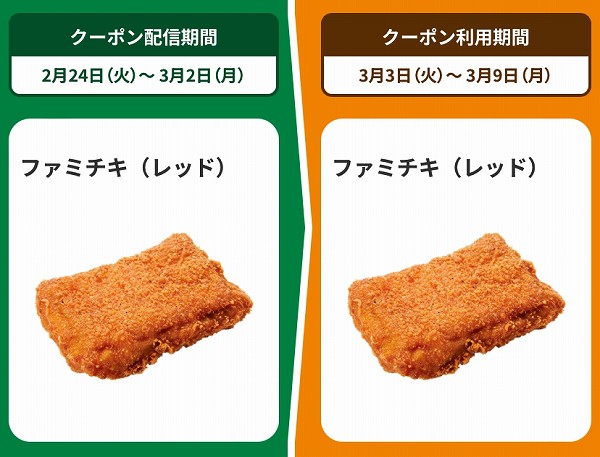 ファミチキ（レッド）