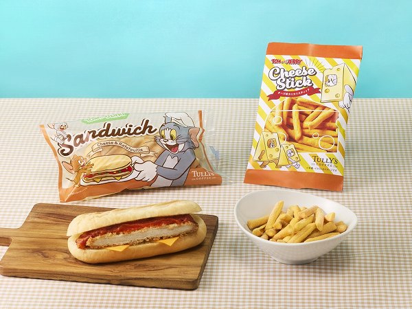 トムとジェリー パニーニ風カツサンド ～チーズ＆ラタトゥイユ～/トムとジェリー チーズ味カリカリスティック