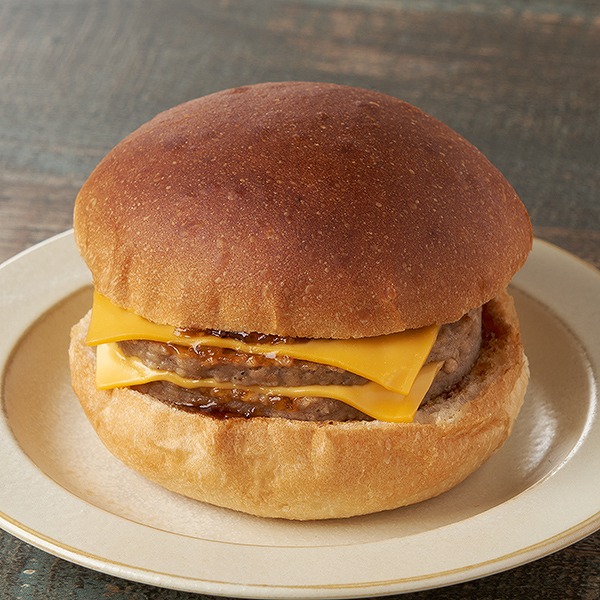 香ばし醤油ソースのダブルバーガー