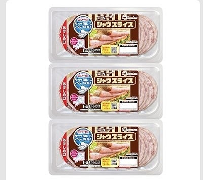 日本ハム シャウスライス 250g×3パック