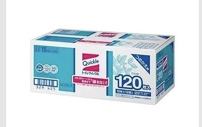 花王 トイレクイックル 120枚入