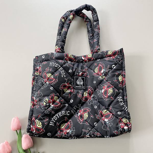 スクエア型キルティングバッグ