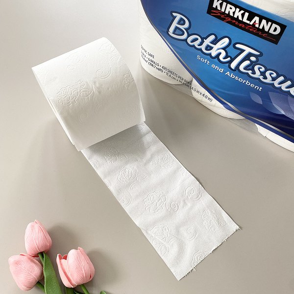 2枚重ねのトイレットペーパー