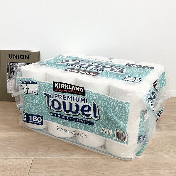 カークランドシグネチャー ペーパータオル