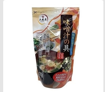大森屋　味噌汁の具　175g