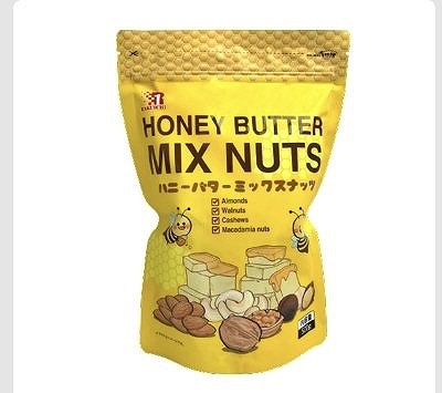 楽一フーズ　ハニーバターミックスナッツ　500g