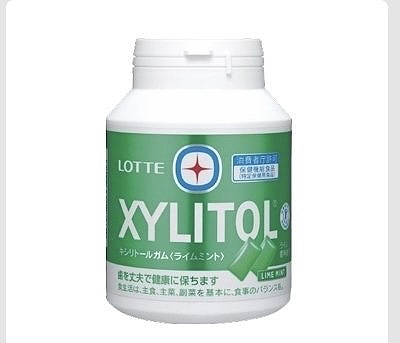 ロッテ　キシリトール　メガボトル　ライムミント　290g