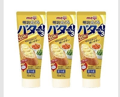 明治乳業　チューブでバター　150g×3本