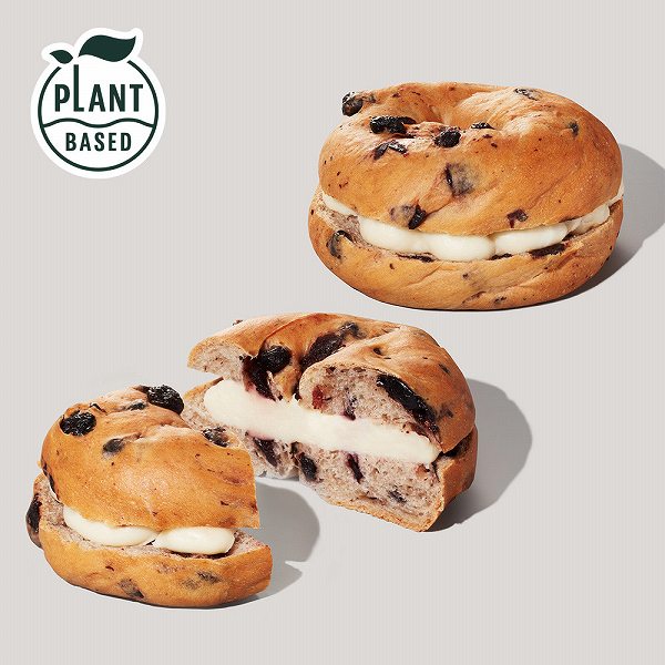 ブルーベリー ベーグルサンド