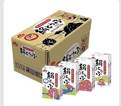 森永　常温　絹とうふ　250g×12個パック