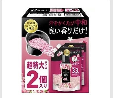 レノア　アロマジュエル　詰替え　1,410ml✕2個（1,565g）アンティークローズ&フローラル