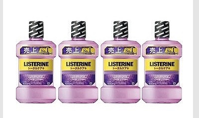 リステリン　トータルケア　PLUS　7つの効果　1L×4本セット