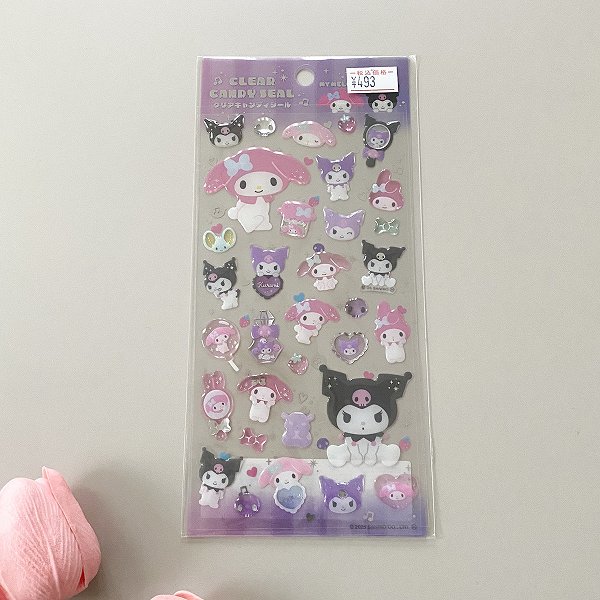 クリアキャンディーシール
