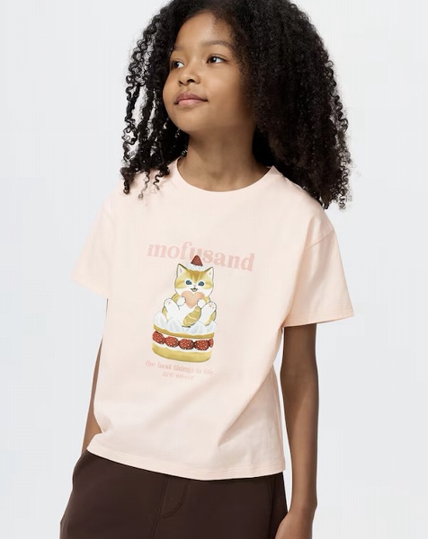 GIRLS mofusand UT/ピンク