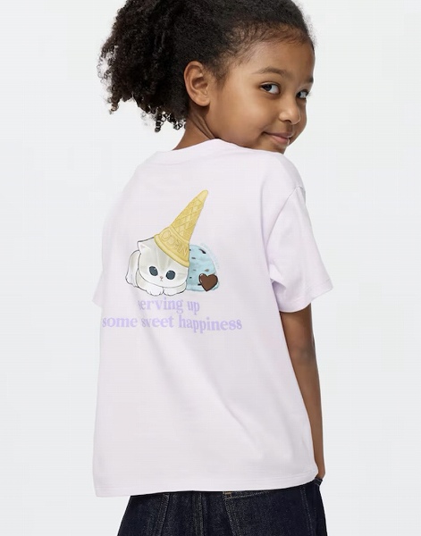 GIRLS mofusand UT/ライトパープル