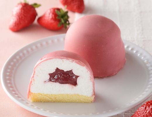 Uchi Café×ICHIBIKO　ショコラドーム　いちご