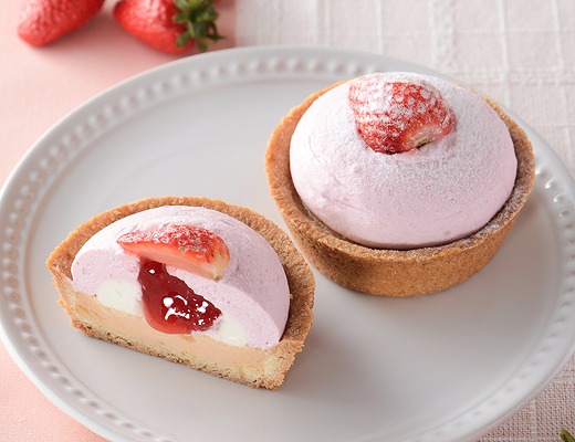 Uchi Café×ICHIBIKO　いちごのフロマージュタルト