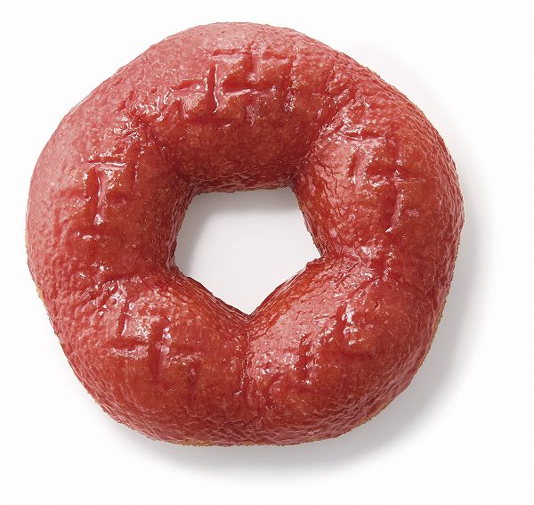 桜もちっとドーナツ 春かおるいちご風