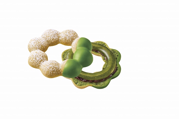 ポン・デ・宇治抹茶 あずき抹茶わらびもち