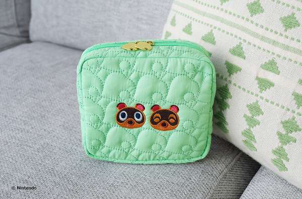 『あつまれ どうぶつの森 持ち歩きに便利な葉っぱ柄キルティングデイリーポーチBOOK』