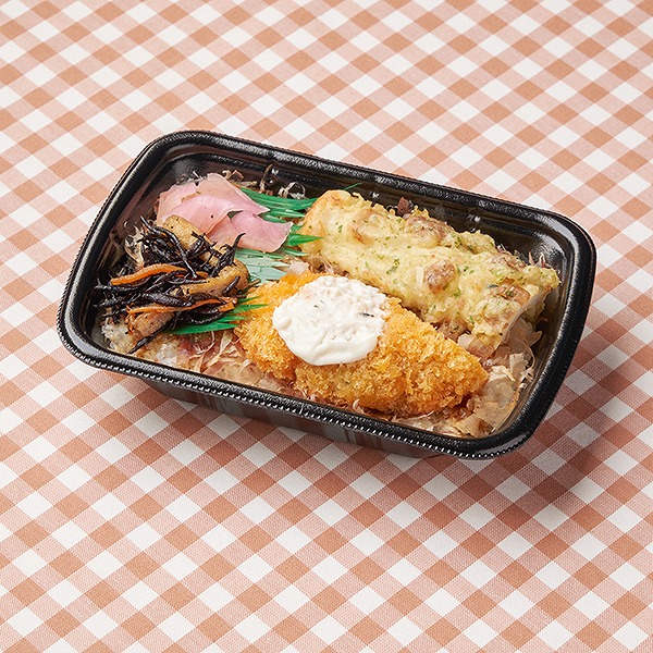 白身フライごはん