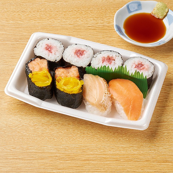 まぐろ&サーモン寿司セット