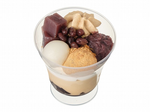 きなことあんこの和パフェ