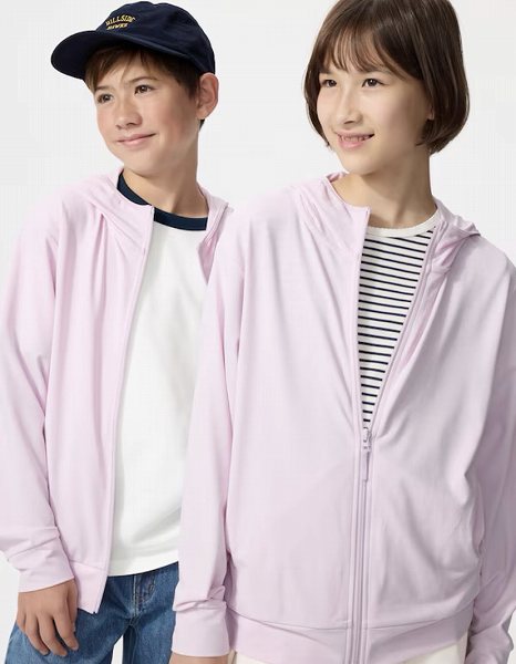 エアリズムUVカットフルジップパーカ