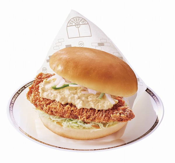 フシギダネ・ヒトカゲ・ゼニガメのなかよし鶏タツタバーガーレモンタルタル