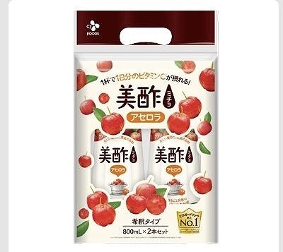 CJ 美酢 アセロラ 800ml×2本