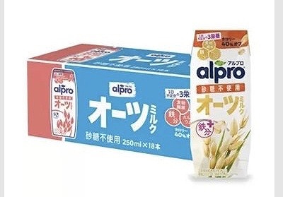 アルプロ　オーツミルク　砂糖不使用　250ml✕18本