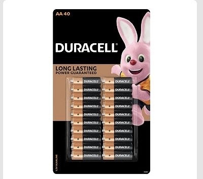 DURACELLアルカリ単3乾電池　40本パック