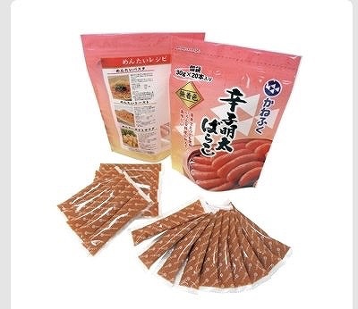 かねふく　無着色　辛子明太ばらこ　30g×20本入