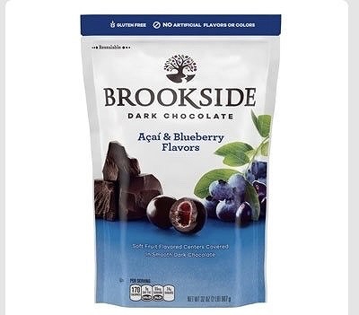 ブルックサイド　ダークチョコレート　アサイーブルーベリー 907g