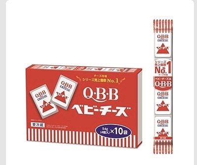 QBB　ベビーチーズ　プレーン　4個（54g）×10本
