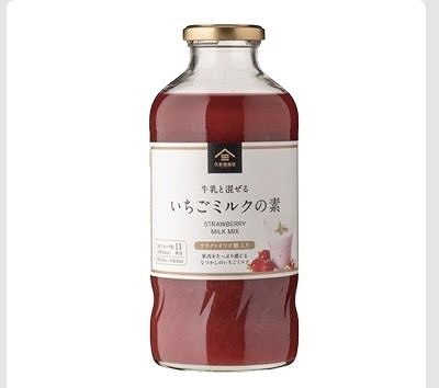 久世福商店　いちごミルクの素　575ml