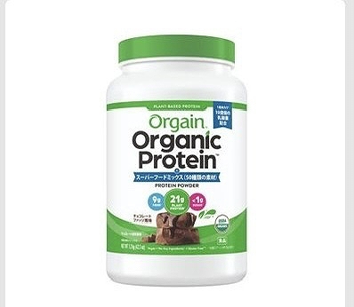 Orgain　オーガニック　プロテイン　スーパーフードミックス　チョコレートファッジ風味1.2kg