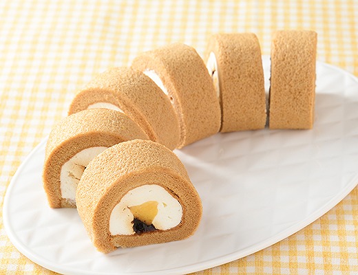 もち食感ロール(カスタードプリン)