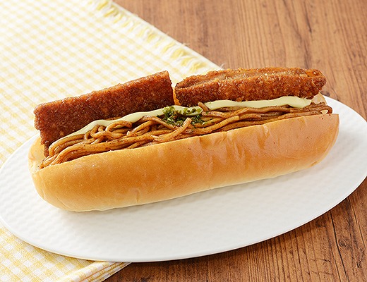 具!パン 3種盛り 焼きそば・ハムカツ・コロッケ