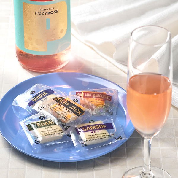 オリジナルメラミンプレート　ライトブルー