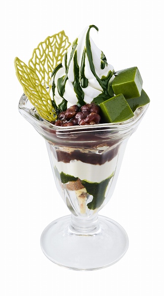 濃密抹茶パフェ